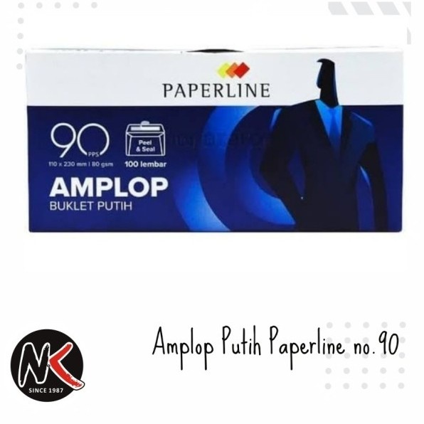 

ATKJaya- Amplop Putih Polos Panjang Paperline Envelope 90