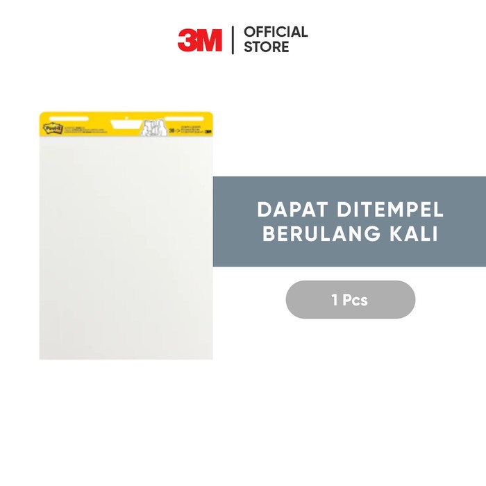 

ATKJaya- 3M Post-it Easel Pad, Kertas Flipchart Tempel, 559ss