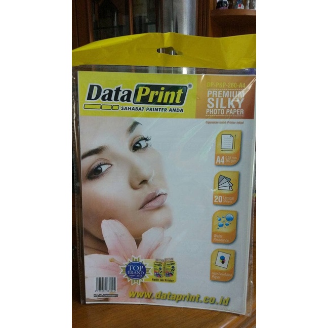 

ATKJaya- PAPER DATAPRINT 260GRM PREMIUM SILKY