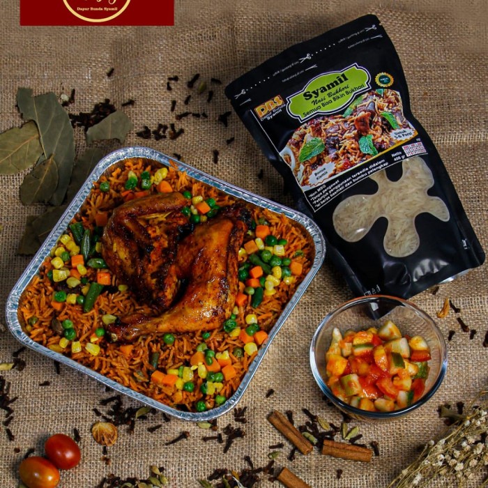 

Nasi Kebuli Mandhi Biryani Kabsah Bukhori Beras Basmati 350 gr