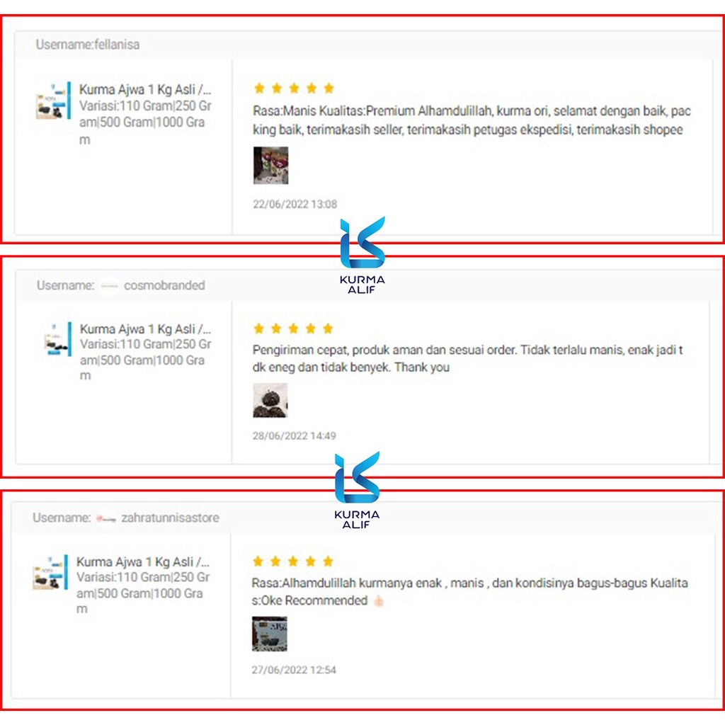 

Kurma Ajwa 1 Kg Asli / Kurma Nabi Super Asli Madinah