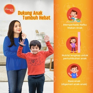 

Curcuma Plus Susu Bubuk Memperbaiki Nafsu Makan Ekstrak Temulawak Rasa Coklat 180gr