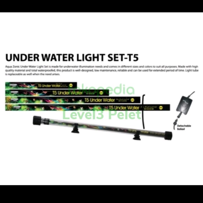 Lampu Tanning Arwana Aquazonic T5 Under Water Aqua Zonic Biru Akuarium DiskonJual MurahHarga