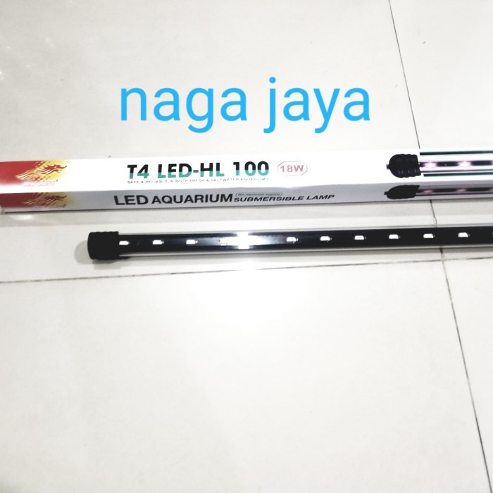 lampu celup aquarium hai long amara t4 led hl 100 biru packing pipa DiskonJual MurahHarga
