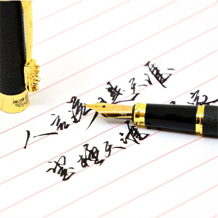 

BEST HERO 6006 FOUNTAIN PEN 0.5MM 0.8MM DUAL NIBS REPLACEABLE FOUNTAIN