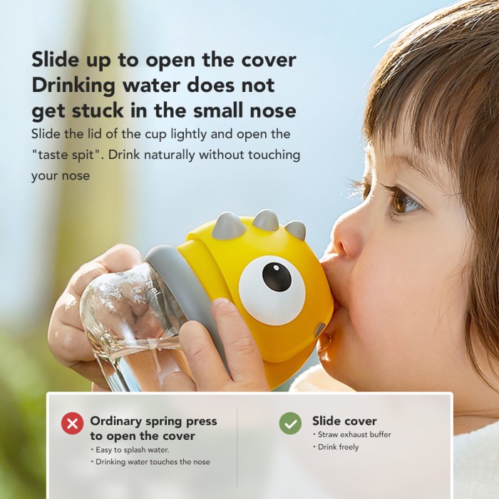 [tks] - BC BABYCARE MINI SIPPY CUP HANDLE BOTOL MINUM SEDOTAN ANAK BAYI 80ML