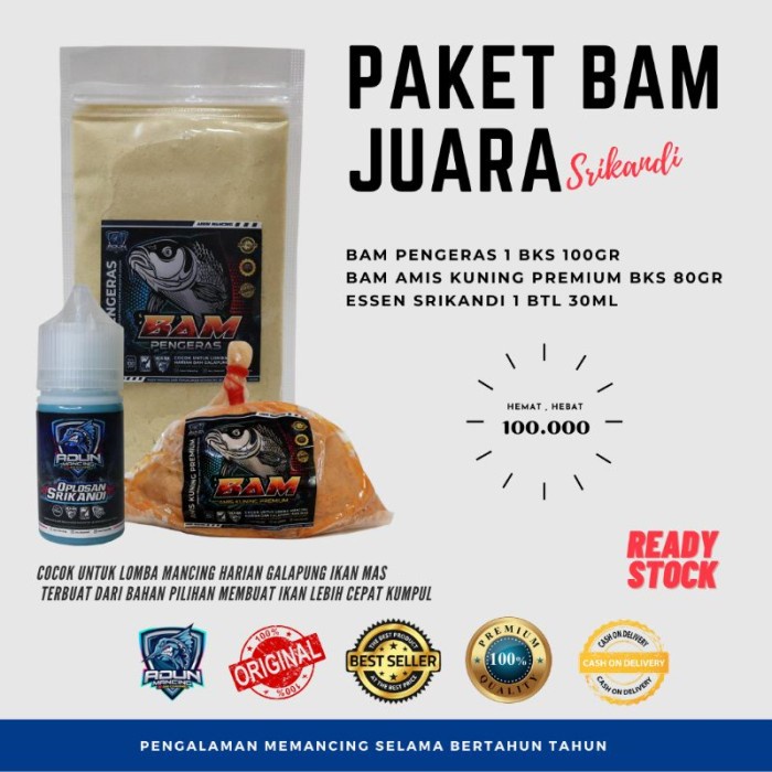 [tsb] - Paket Juara Amis Kuning Srikandi/Gareng/Kiduri/Semar Adun Mancing