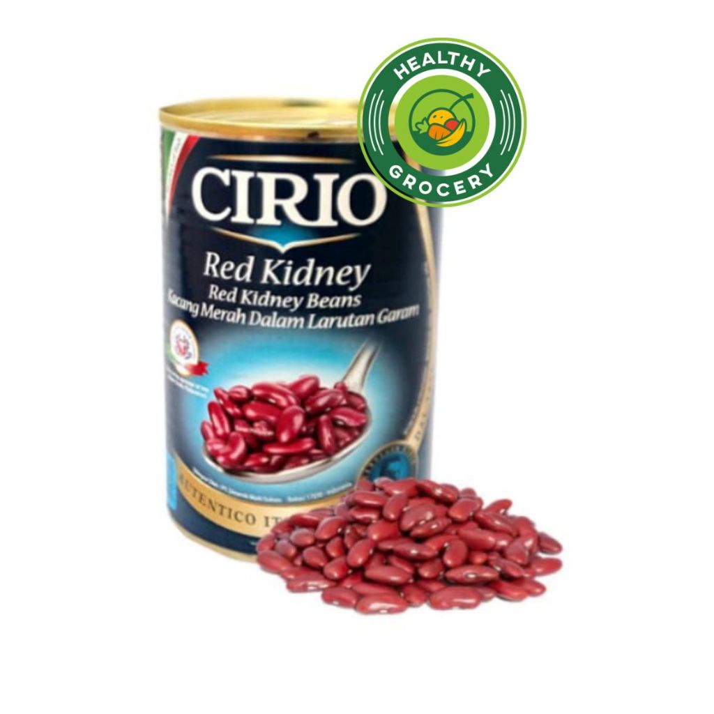 

Cirio Baked Beans Tomato Sauce 420gr / Cirio Red Kidney Beans 400gr Kacang Merah Dalam Larutan Garam