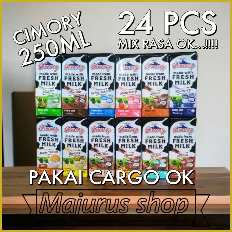 

CARGO-Cimory Susu UHT 250ml [ 1 Dus - 24 pcs ]