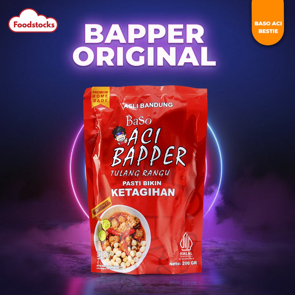 

Baso Aci Bapper Tulang Rangu Original Asli Bandung 220gr