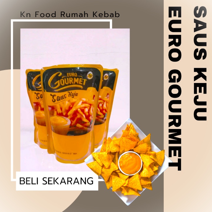 

Euro gourmet saus keju 500 gr