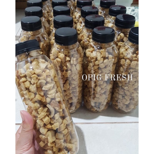 BAK YU PHOK/Ampas lemak babi kering khas BORNEO