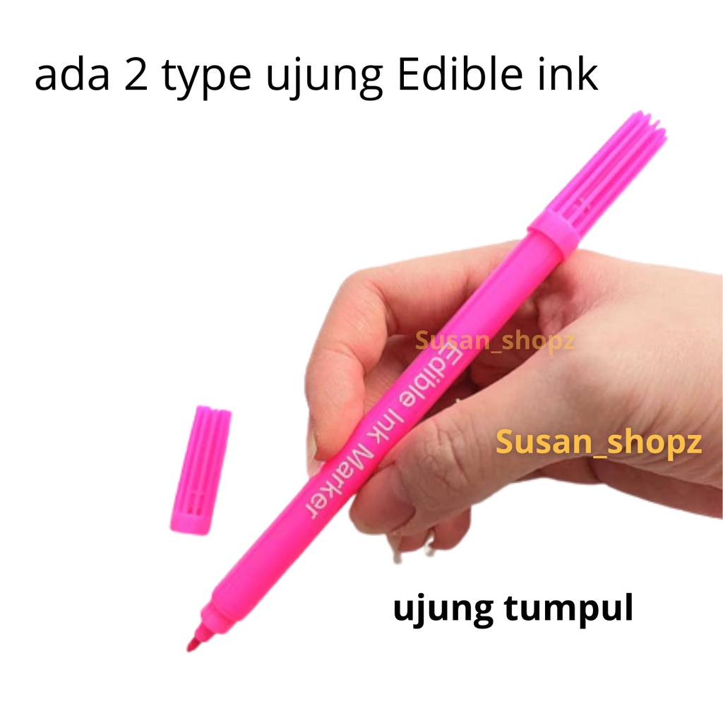 

IK! Pulpen Edible Food Hias Makanan Bento