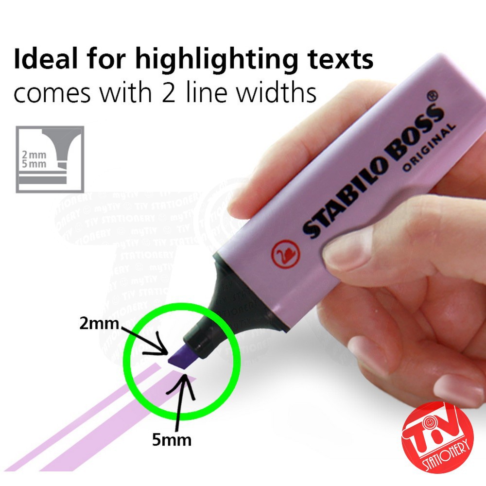 

IK! Hhlhter Stabilo Boss Pastel Colours