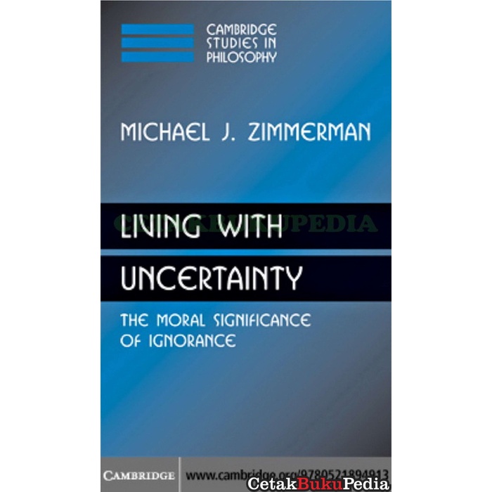 Book 20 Zimmerman Living With Uncertainty