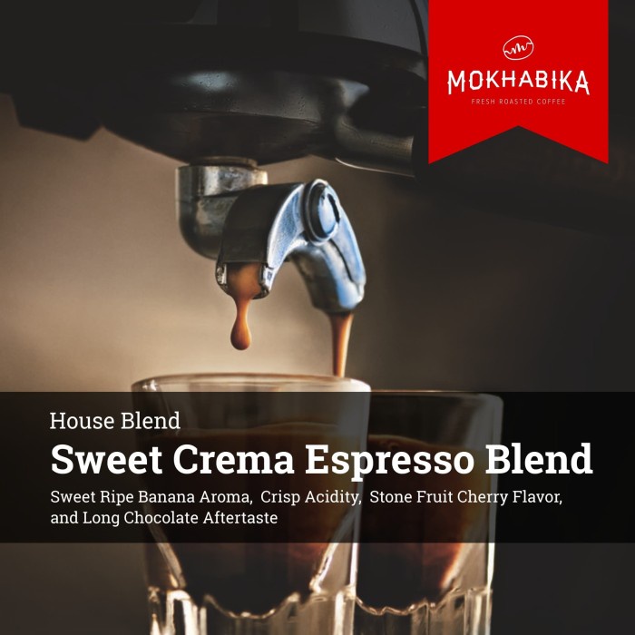 

JH8 Mokhabika Sweet Crema Espresso Blend 1000 Gr