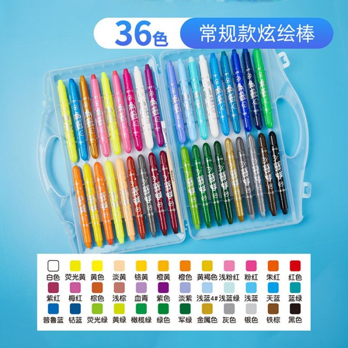 

A. SILKY CRAYON GRASP 12 / 23 / 36 / 48 WARNA BESAR / SEDANG / KECIL