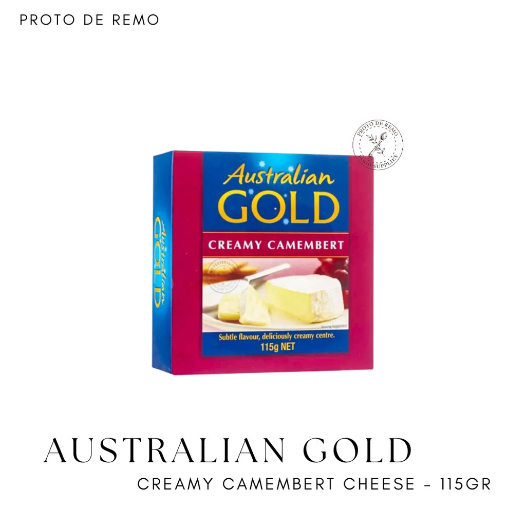 

Australian Gold Creamy Camembert Creamy Brie Cheese - 115GR