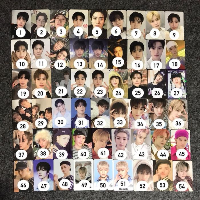 

HJK Photocard JAEHYUN TAEYONG DOYOUNG NCT127 official