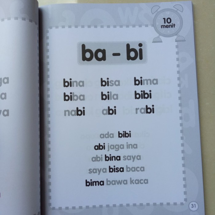 

HJK Buku Abacaga Cara Praktis Belajar Membaca Untuk Anak 4-6 Tahun