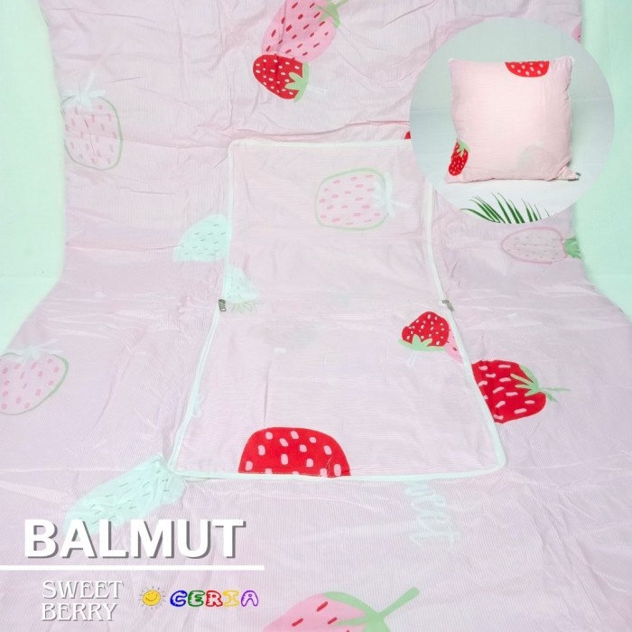 BANTAL SELIMUT DEWASA LIPAT 100X150CM HALUS BULLDOG