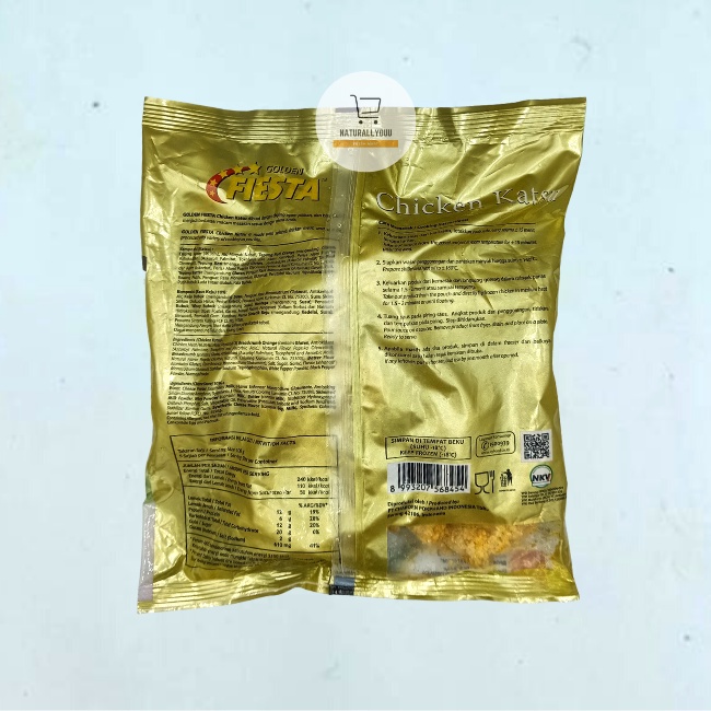 

Fiesta Golden Chicken Katsu Dengan Saus Keju 500gr