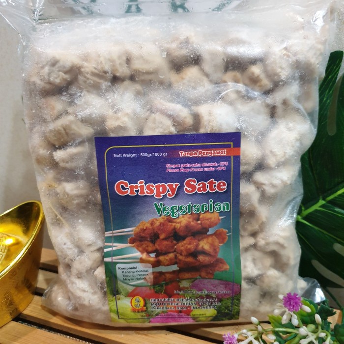

Ci Wei Crispy Sate Nabati 500gr Ayam Nabati Potongan Kecil