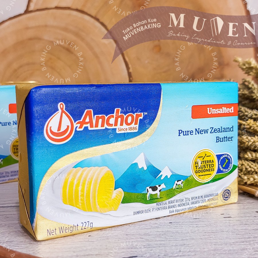 ANCHOR UNSALTED BUTTER 200 GR