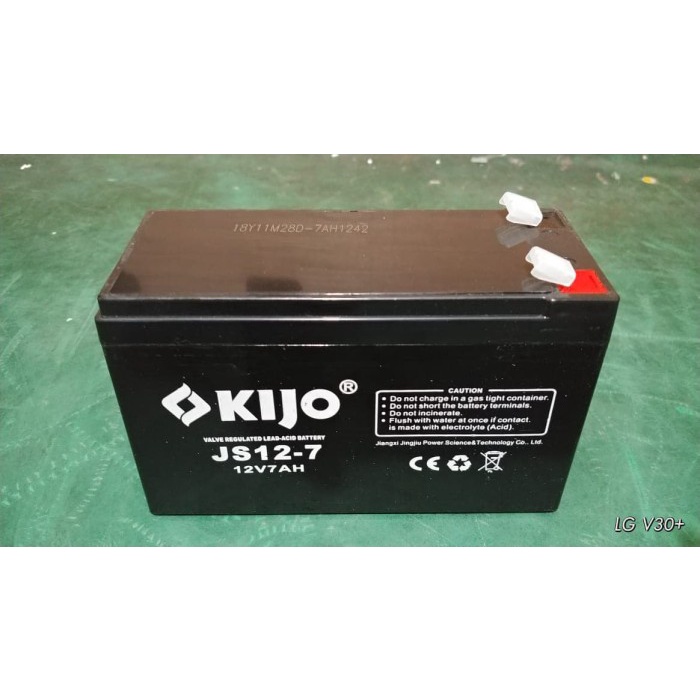 Aki kering battery baterai vrla MF kijo 12v 12 v 7ah 7 ah