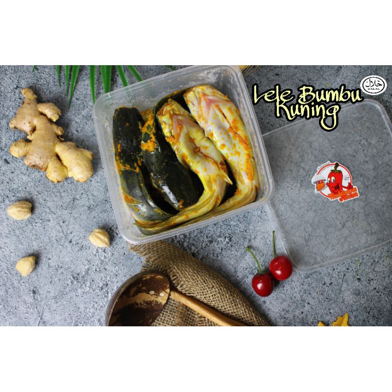 

IKAN LELE BUMBU KUNING ISI 7 EKOR.