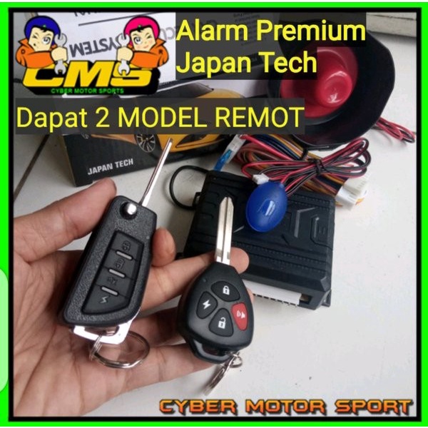 TERLARIS FULL SETT ALARM MOBIL REMOT CALYA. ALARM TOYOTA CALYA. CAR ALARM