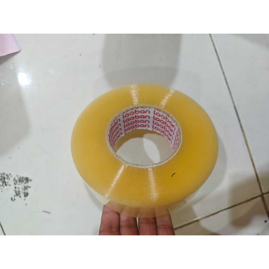 

Lakban OPP Tape 2 Inch Bening / Coklat 500 Yard X 45 Mm X 45 Micron Kualitas Terbaik