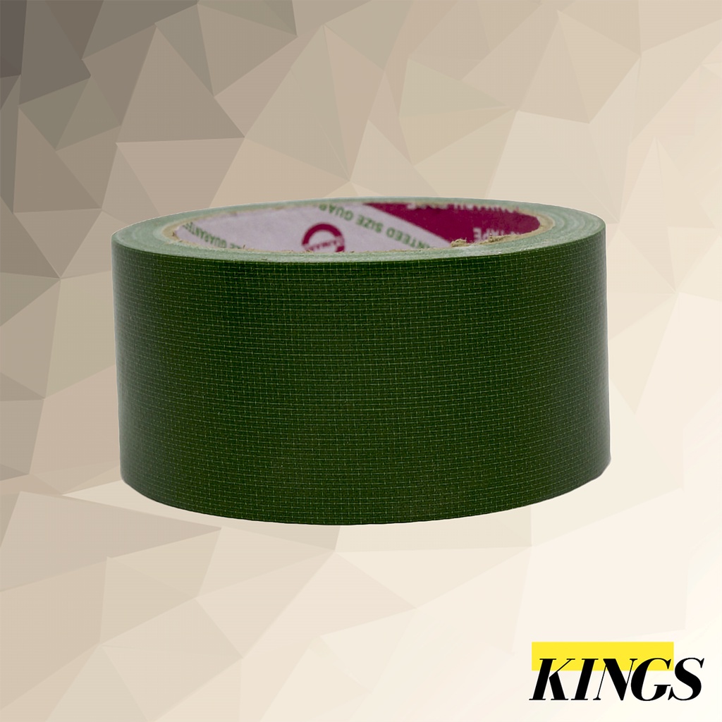 

Daimaru Cloth Tape / Lakban Kain Besar Warna Hijau 4.8 Cm / 2 Inch