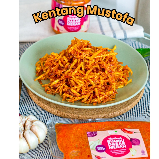 

Bumbu dasar masak putih / merah / kuning botol kaca (Bisa MPASI Baby bayi)