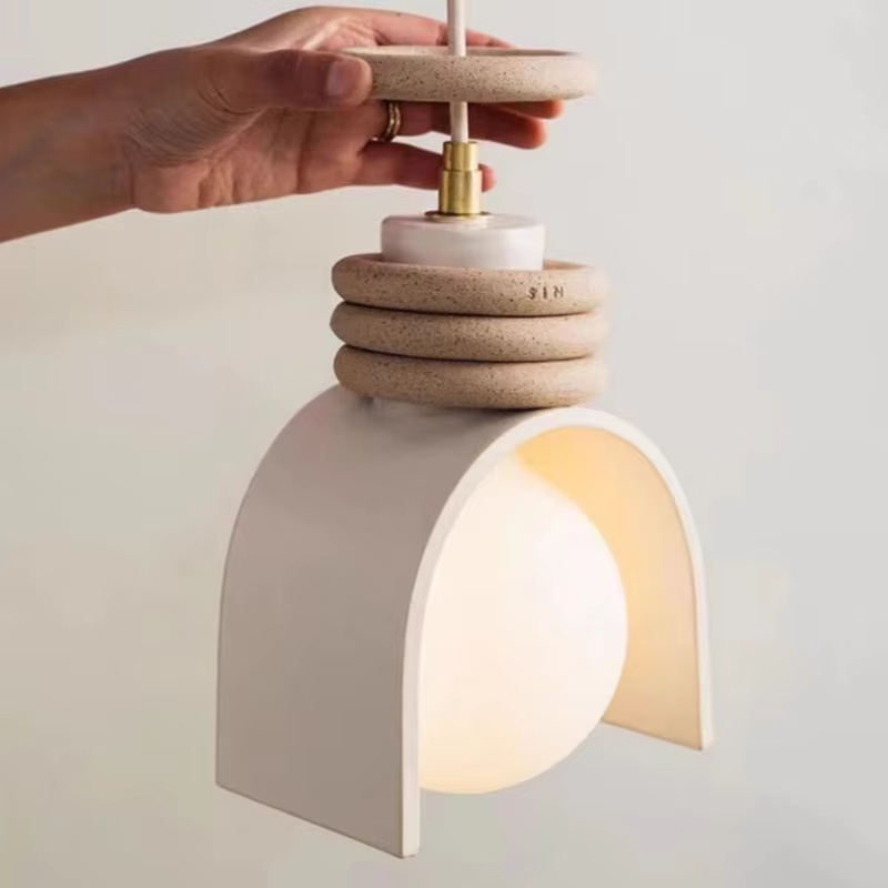 Mini Bedroom Bedside Pendant Lamp Creative Colorful Led Pendant Light For Dining Room Loft Cafe