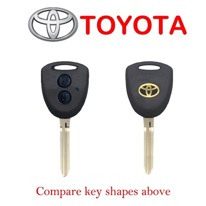 READY COVER KUNCI REMOTE MOBIL - TOYOTA CALYA GRAND AVANZA AGYA KEYLESS