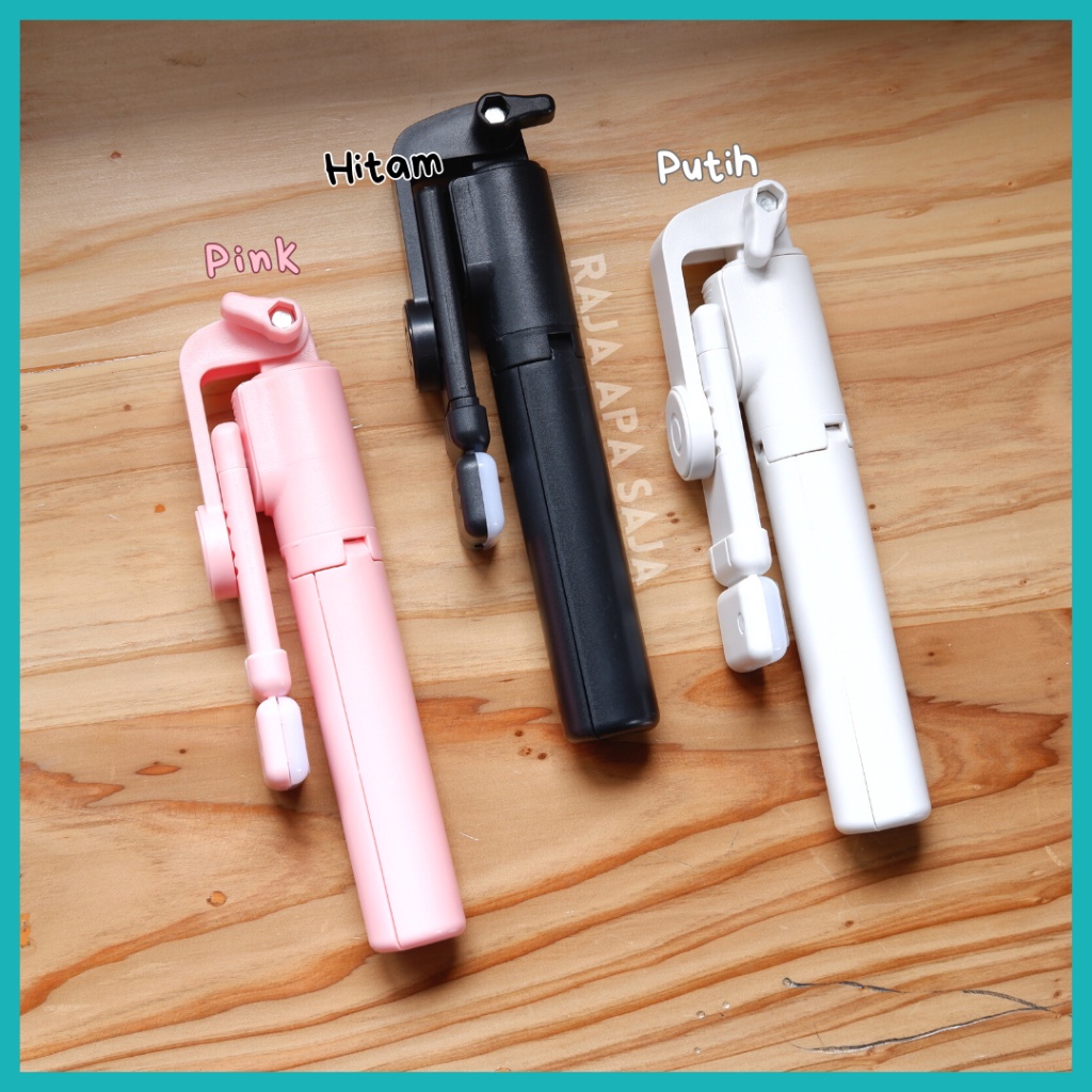 Tongsis Tripod Handphone Bluetooth 3 in 1 Berdiri Standing HP Mini Remote Panjang Konten Kreator R1