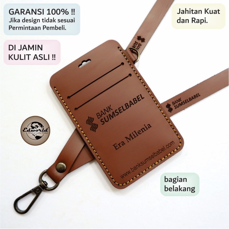 

ID Card Holder Kulit Custom