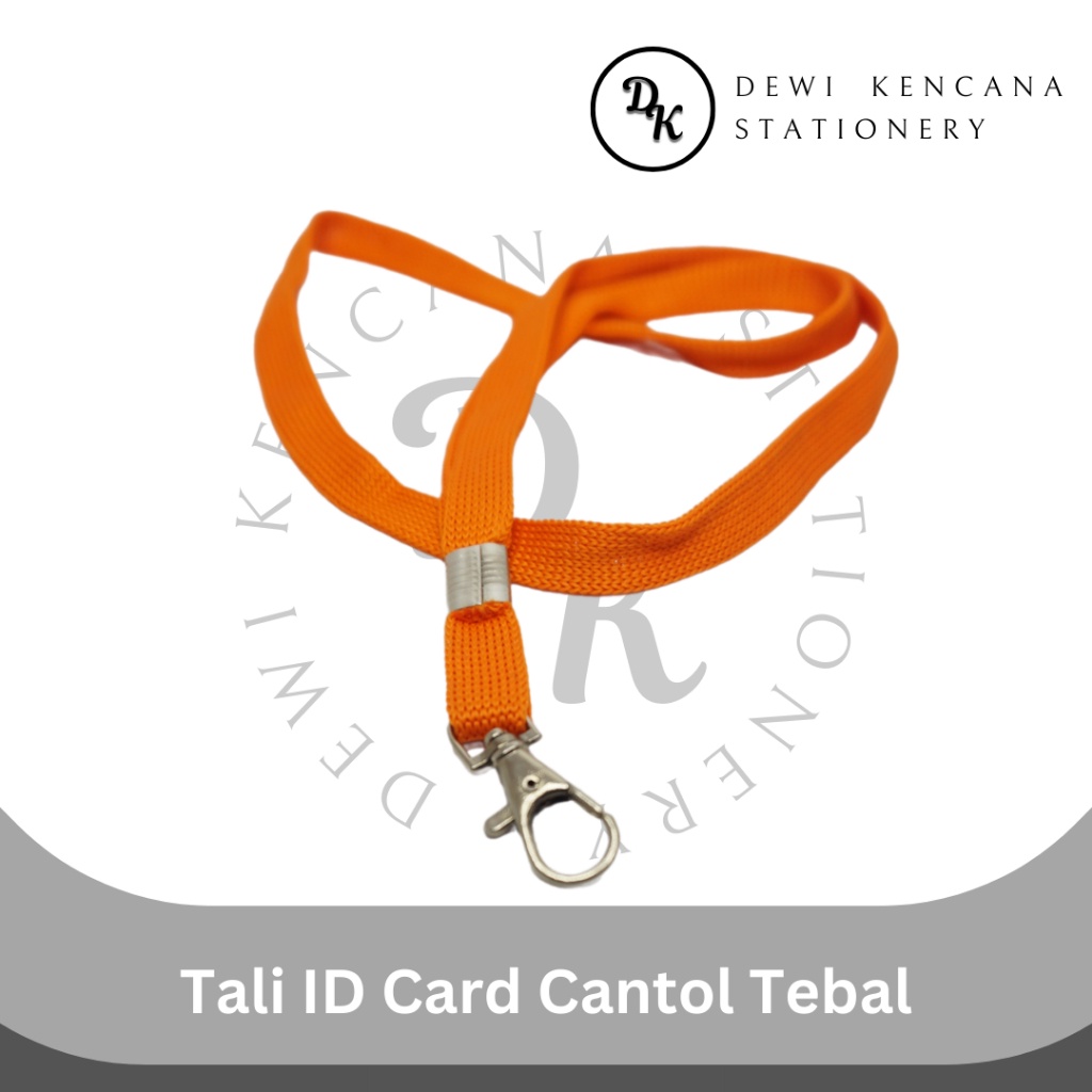 

Tali ID Card Cantolan Tebal 1 Lusin / Lanyard ID Card