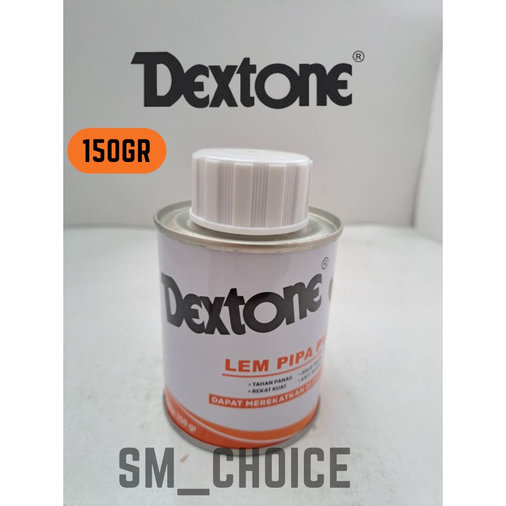 

LEM PIPA DEXTONE 150GR LEM PIPA PVC DEXTONE 150GR LEM PIPA KALENG KUAS