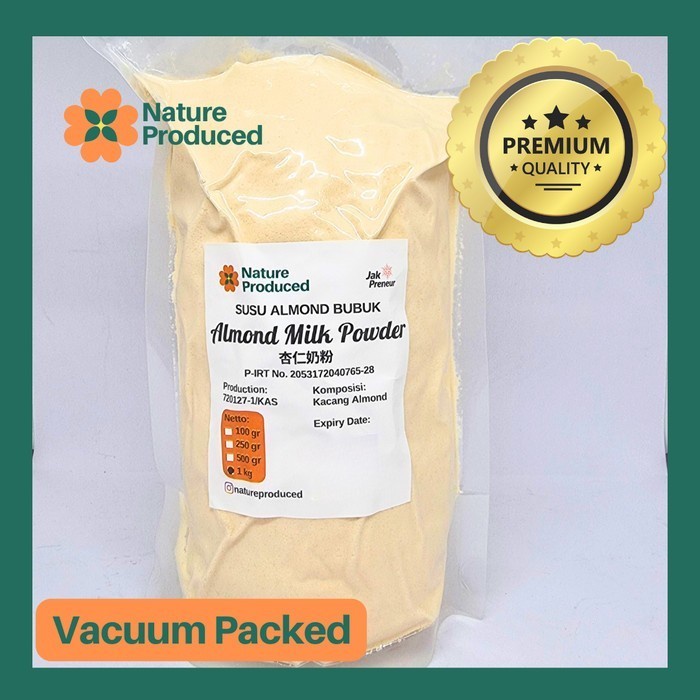 

Nature Produced Almond Milk Powder Susu Bubuk 100gr 250gr 500gr 1kg