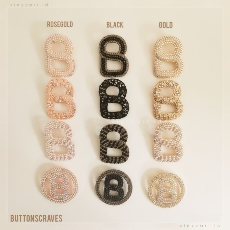 ACCMT- Bros Buttonscraves Kw Premium MT001 Bros Bahu Bros Dada Aksesoris Fashion