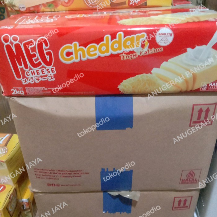 

Keju MEG Cheddar Merah 2kg