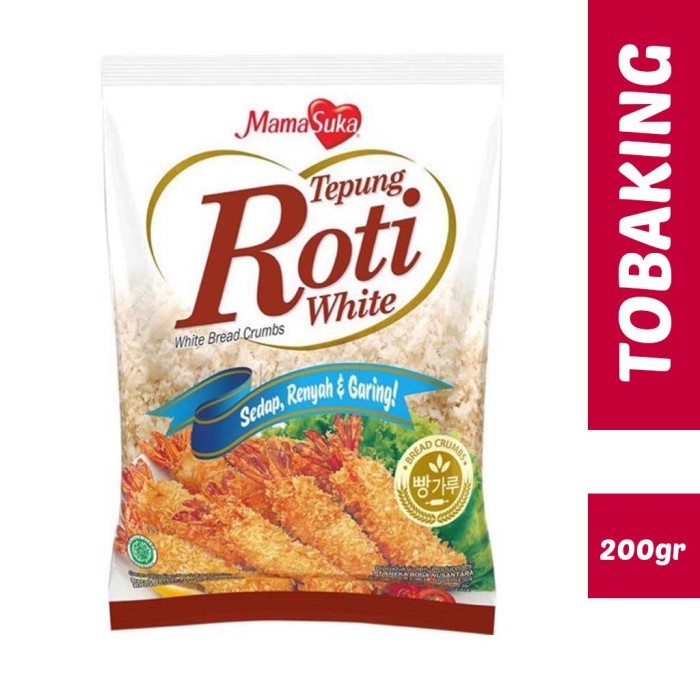 

(Good) Mamasuka Tepung Roti Putih 200gr white bread crumbs
