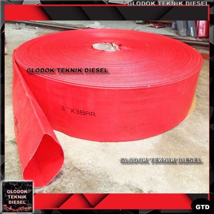 JTTOP" SELANG SUNNY HOSE 3 IN SELANG BUANG ALKON SELANG TERPAL 3 INCH