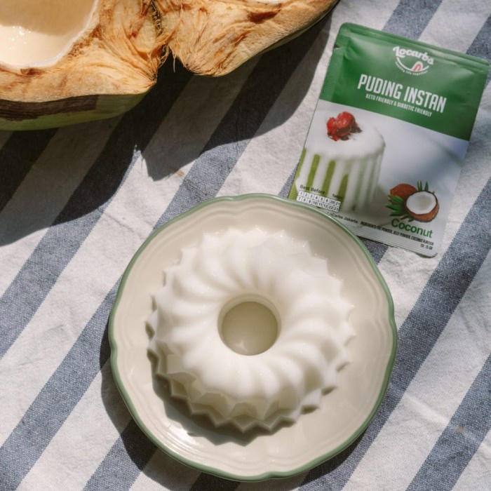

PUDING INSTANT KETO - DIET SEHAT - RENDAH GULA - HALAL - 1PACK ISI 5