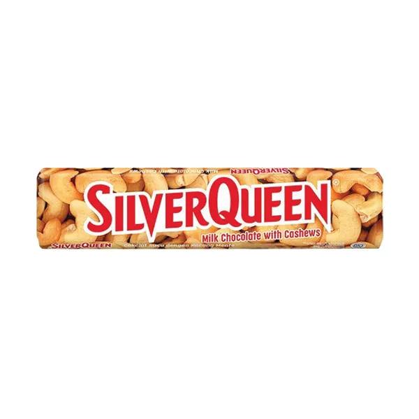 

SilverQueen 22 gr 2 Box 20 Pcs ex 25gr, Coklat Silver Queen 22gr 1 BOX 10 PCS ex 25gr Almond Mede