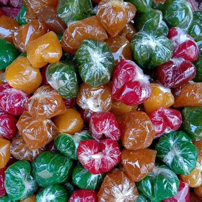 

Dodol Buah Khas Kab.Garut - Strawberry Melon, Nanas, Anggur, - Manis Segar, Kering, Candy, Cemilan,