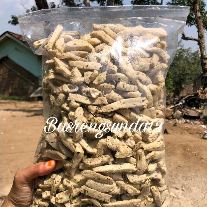 

[Beli Lokal] Basreng pedas extra daun jeruk isi 1kg cemilan snacks food goreng