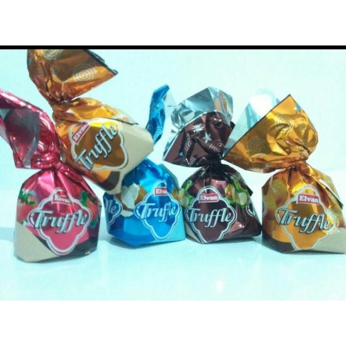 

Cokelat Elvan TRUFFLE 1kg Arab Turki Turkey Rasa Mix untuk Cemilan Oleh Oleh Haji dan Umroh